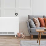 ECOHHR PLUS in Living room, next to couch