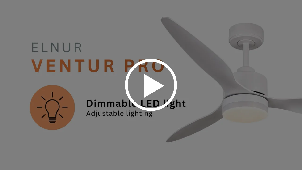 Elnur VENTUR PRO Ceiling Fan Product Overview